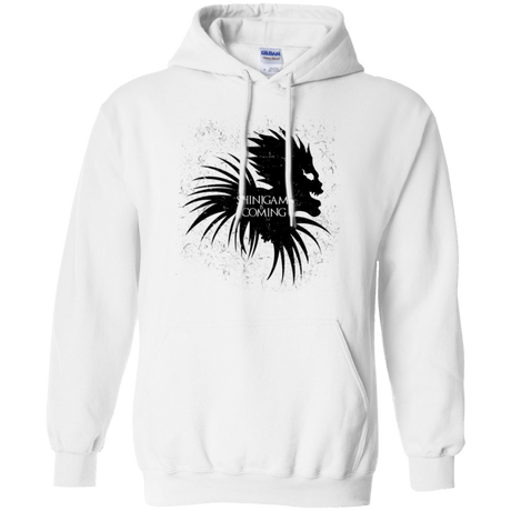 Sweatshirts White / Small Shinigami Is Coming Pullover Hoodie