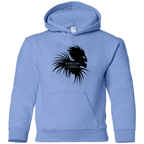 Sweatshirts Carolina Blue / YS Shinigami Is Coming Youth Hoodie