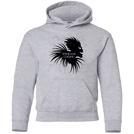 Sweatshirts Sport Grey / YS Shinigami Is Coming Youth Hoodie