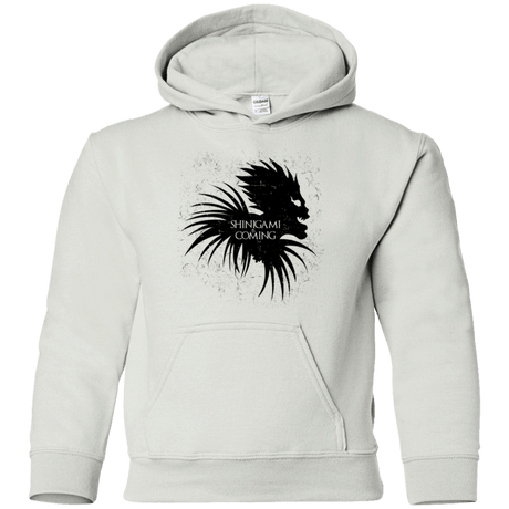 Sweatshirts White / YS Shinigami Is Coming Youth Hoodie