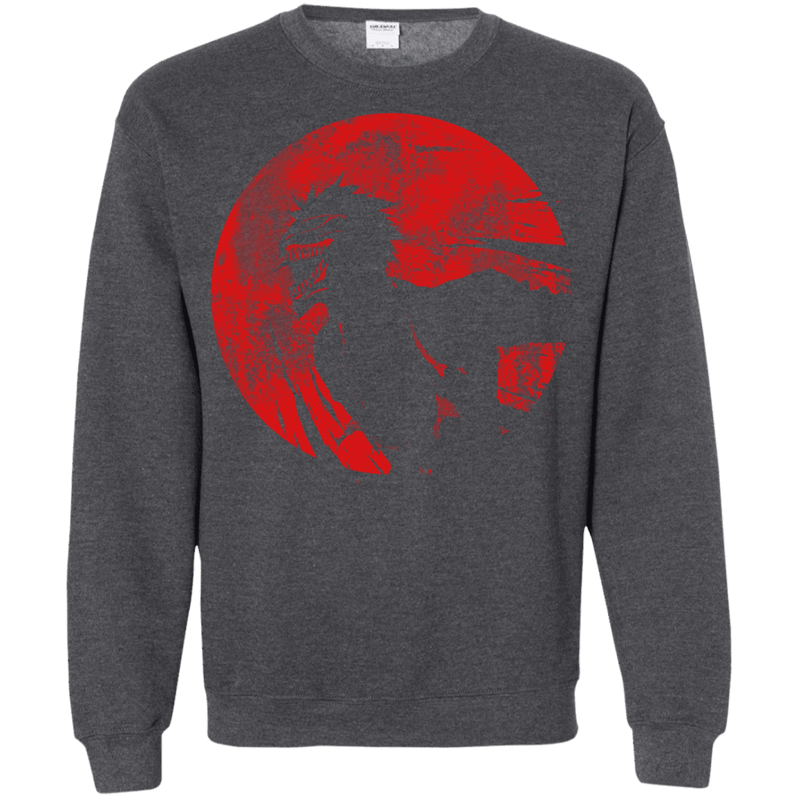 Sweatshirts Dark Heather / S Shinigami Mask Crewneck Sweatshirt