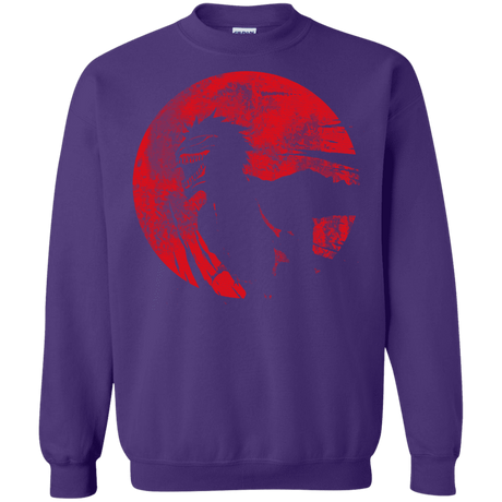 Sweatshirts Purple / S Shinigami Mask Crewneck Sweatshirt