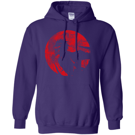 Sweatshirts Purple / S Shinigami Mask Pullover Hoodie