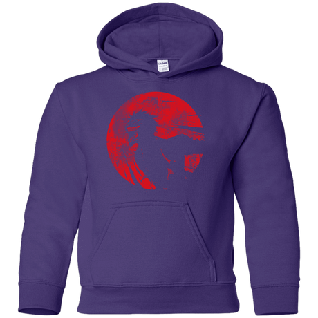Sweatshirts Purple / YS Shinigami Mask Youth Hoodie