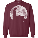 Sweatshirts Maroon / S Shinigami Moon Crewneck Sweatshirt