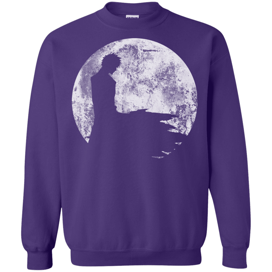 Sweatshirts Purple / S Shinigami Moon Crewneck Sweatshirt