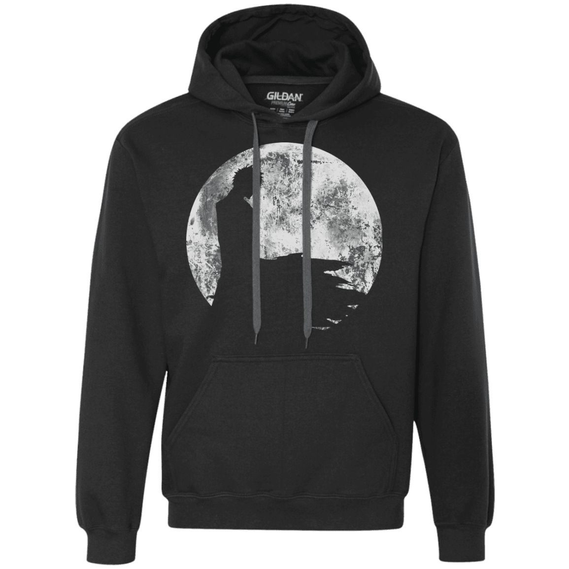 Sweatshirts Black / S Shinigami Moon Premium Fleece Hoodie
