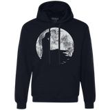 Sweatshirts Navy / S Shinigami Moon Premium Fleece Hoodie