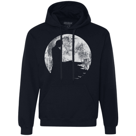 Sweatshirts Navy / S Shinigami Moon Premium Fleece Hoodie