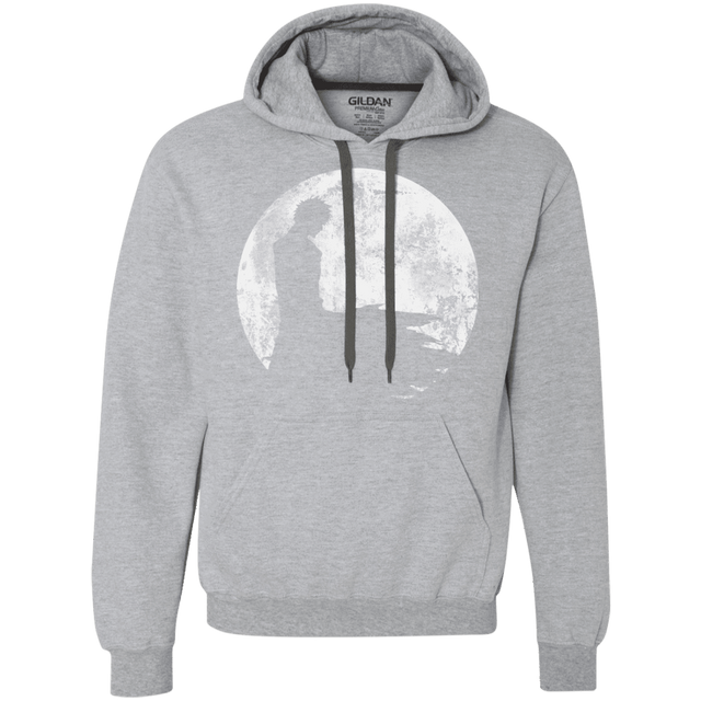 Sweatshirts Sport Grey / S Shinigami Moon Premium Fleece Hoodie