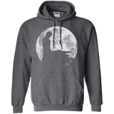 Sweatshirts Dark Heather / S Shinigami Moon Pullover Hoodie