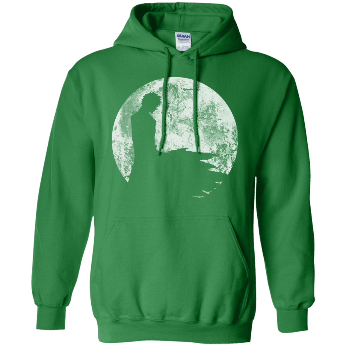 Sweatshirts Irish Green / S Shinigami Moon Pullover Hoodie