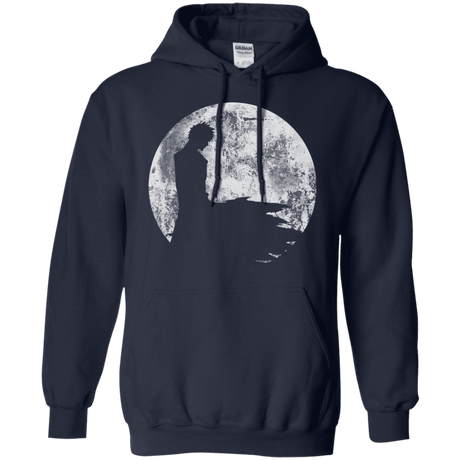 Sweatshirts Navy / S Shinigami Moon Pullover Hoodie
