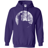 Sweatshirts Purple / S Shinigami Moon Pullover Hoodie