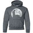 Sweatshirts Dark Heather / YS Shinigami Moon Youth Hoodie