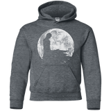 Sweatshirts Dark Heather / YS Shinigami Moon Youth Hoodie