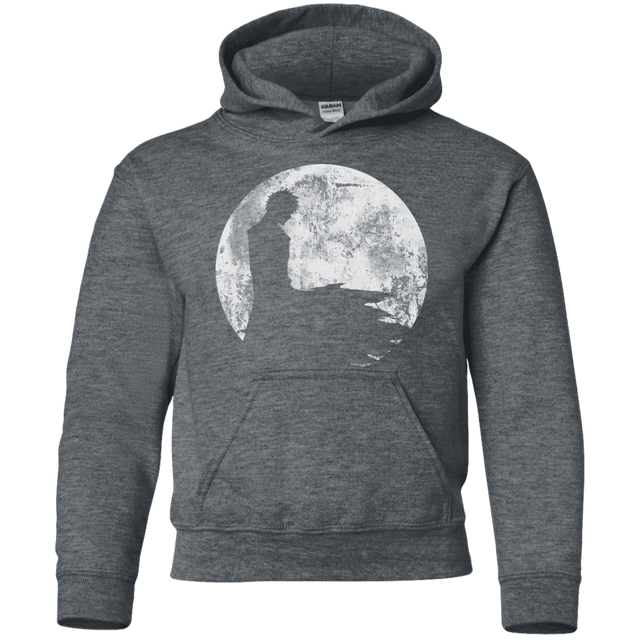 Sweatshirts Dark Heather / YS Shinigami Moon Youth Hoodie