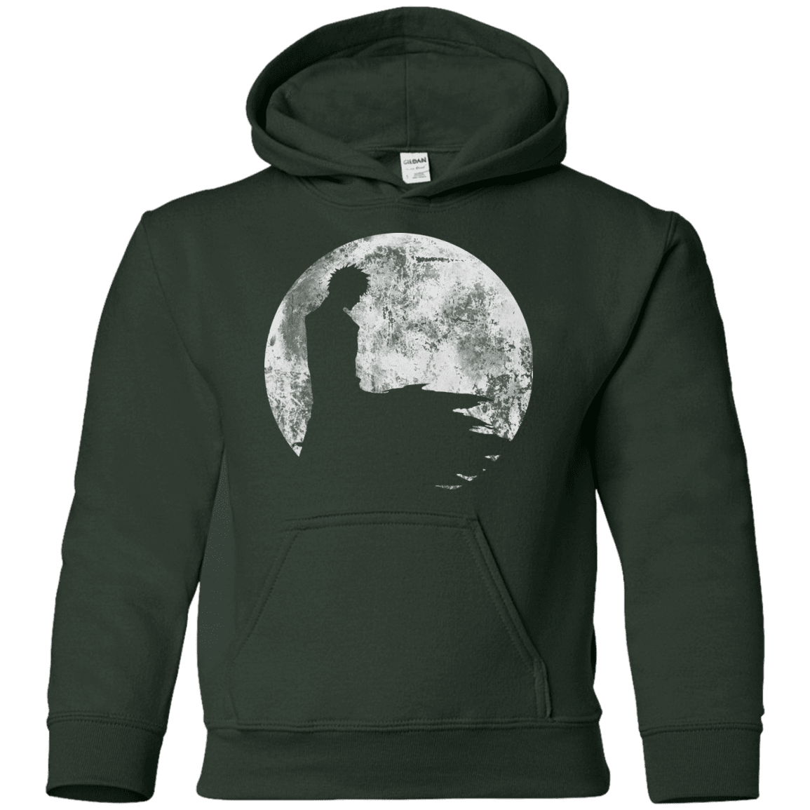 Sweatshirts Forest Green / YS Shinigami Moon Youth Hoodie