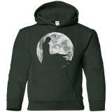 Sweatshirts Forest Green / YS Shinigami Moon Youth Hoodie