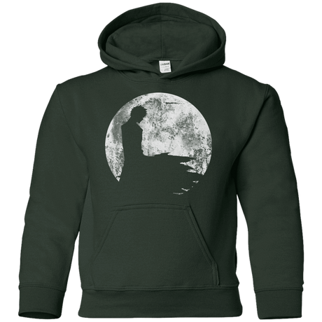 Sweatshirts Forest Green / YS Shinigami Moon Youth Hoodie