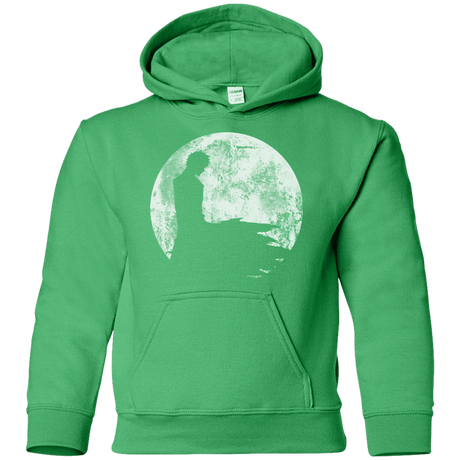 Sweatshirts Irish Green / YS Shinigami Moon Youth Hoodie