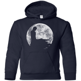 Sweatshirts Navy / YS Shinigami Moon Youth Hoodie