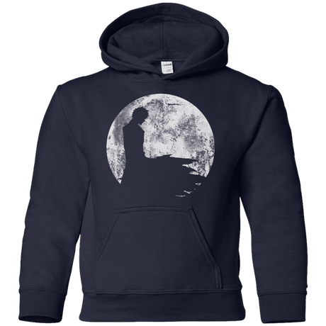 Sweatshirts Navy / YS Shinigami Moon Youth Hoodie