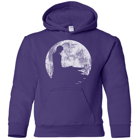 Sweatshirts Purple / YS Shinigami Moon Youth Hoodie
