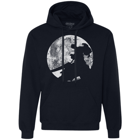 Sweatshirts Navy / S Shinigami Sword Premium Fleece Hoodie