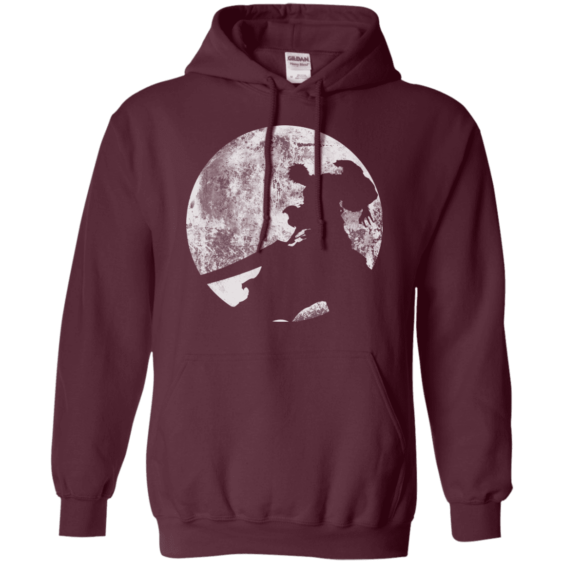 Sweatshirts Maroon / S Shinigami Sword Pullover Hoodie