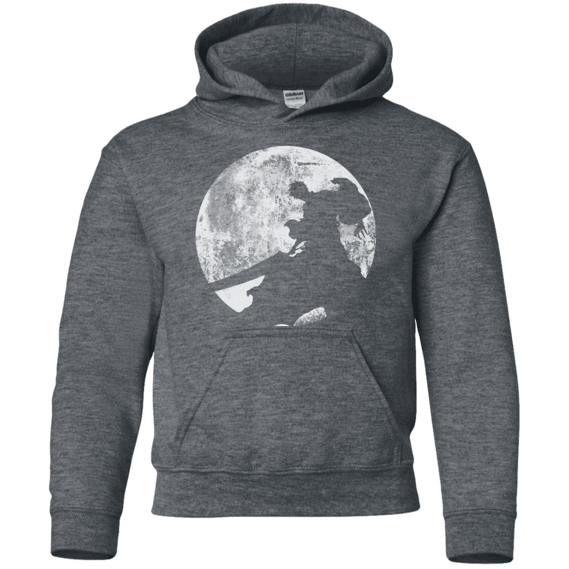 Sweatshirts Dark Heather / YS Shinigami Sword Youth Hoodie