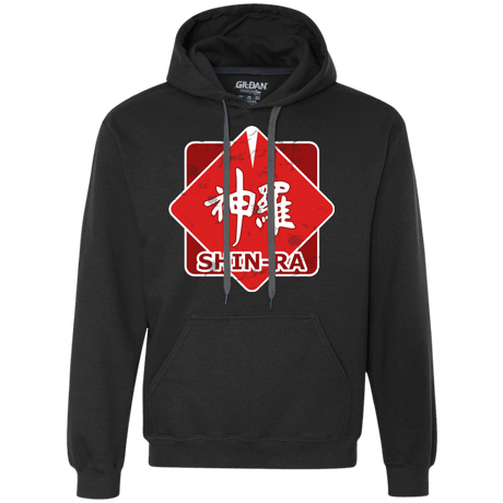 Sweatshirts Black / Small Shinra Logo Premium Fleece Hoodie