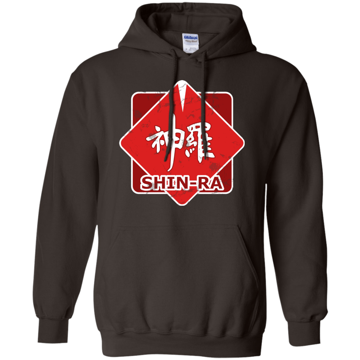 Sweatshirts Dark Chocolate / Small Shinra Logo Pullover Hoodie