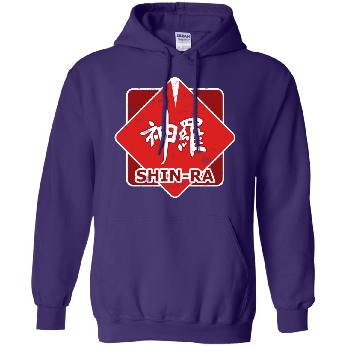 Sweatshirts Purple / Small Shinra Logo Pullover Hoodie