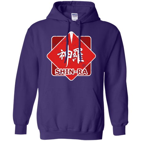 Sweatshirts Purple / Small Shinra Logo Pullover Hoodie