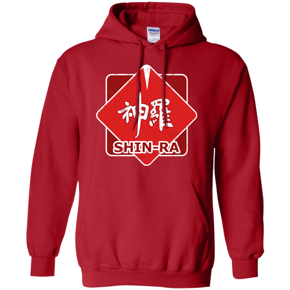 Sweatshirts Red / Small Shinra Logo Pullover Hoodie