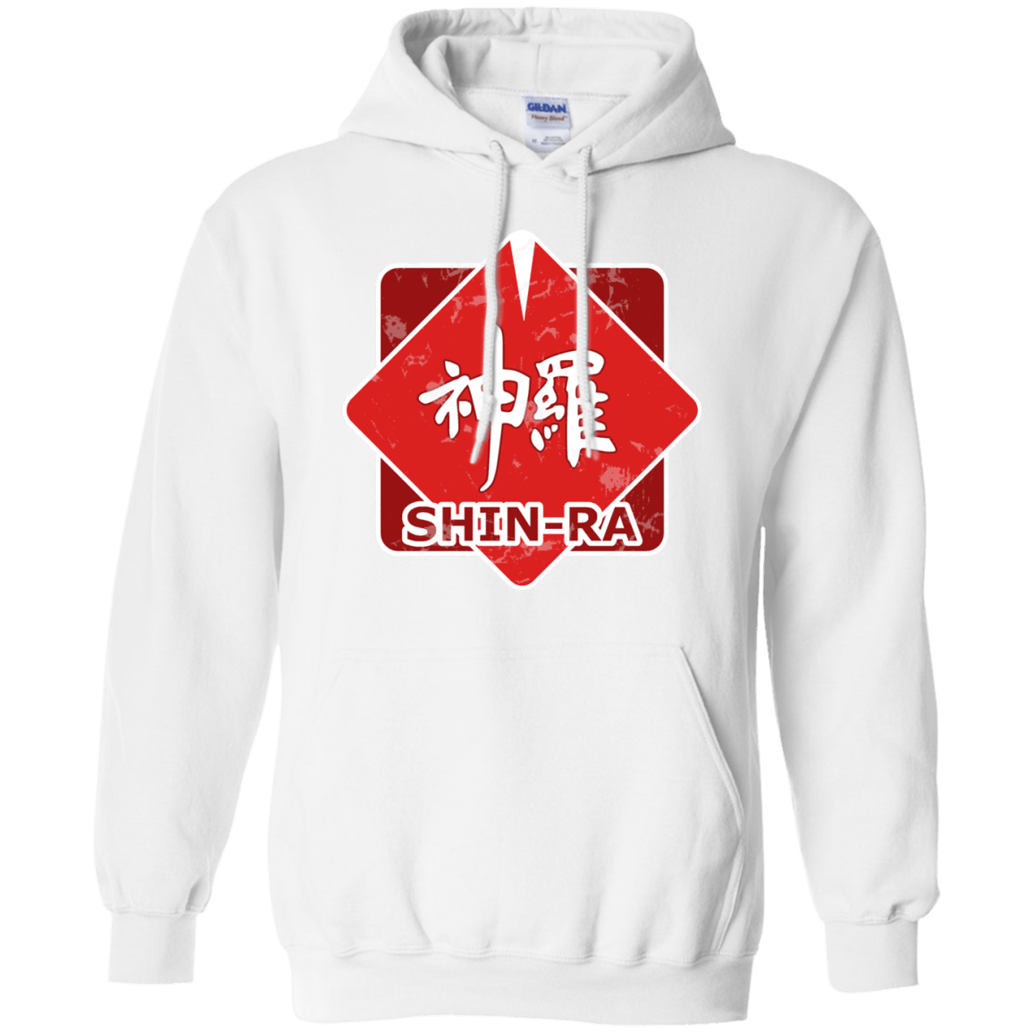 Sweatshirts White / Small Shinra Logo Pullover Hoodie