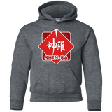Sweatshirts Dark Heather / YS Shinra Logo Youth Hoodie