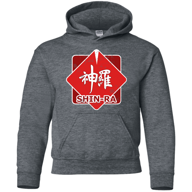Sweatshirts Dark Heather / YS Shinra Logo Youth Hoodie