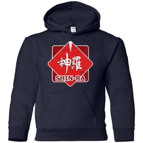 Sweatshirts Navy / YS Shinra Logo Youth Hoodie