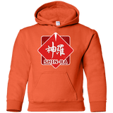 Sweatshirts Orange / YS Shinra Logo Youth Hoodie