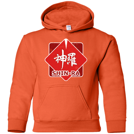 Sweatshirts Orange / YS Shinra Logo Youth Hoodie