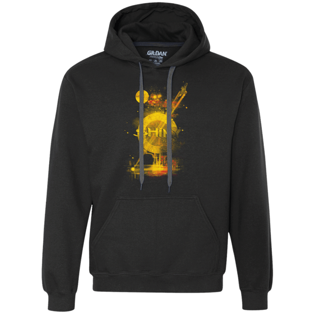Sweatshirts Black / S Shiny 2 Premium Fleece Hoodie