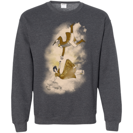 Sweatshirts Dark Heather / Small Shiny Infinite Crewneck Sweatshirt