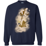 Sweatshirts Navy / Small Shiny Infinite Crewneck Sweatshirt