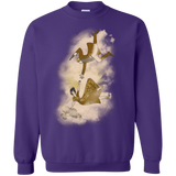 Sweatshirts Purple / Small Shiny Infinite Crewneck Sweatshirt