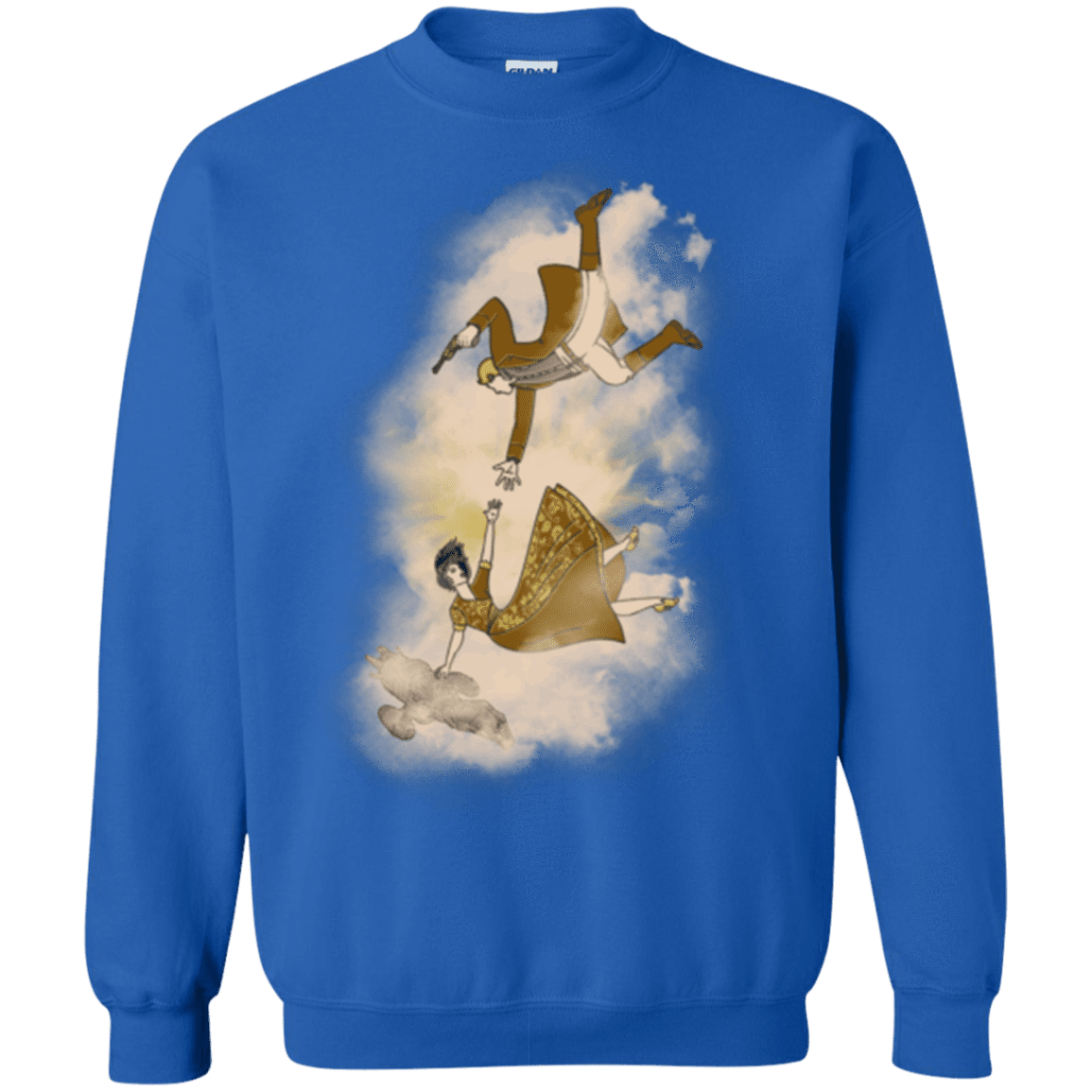 Sweatshirts Royal / Small Shiny Infinite Crewneck Sweatshirt