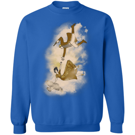 Sweatshirts Royal / Small Shiny Infinite Crewneck Sweatshirt