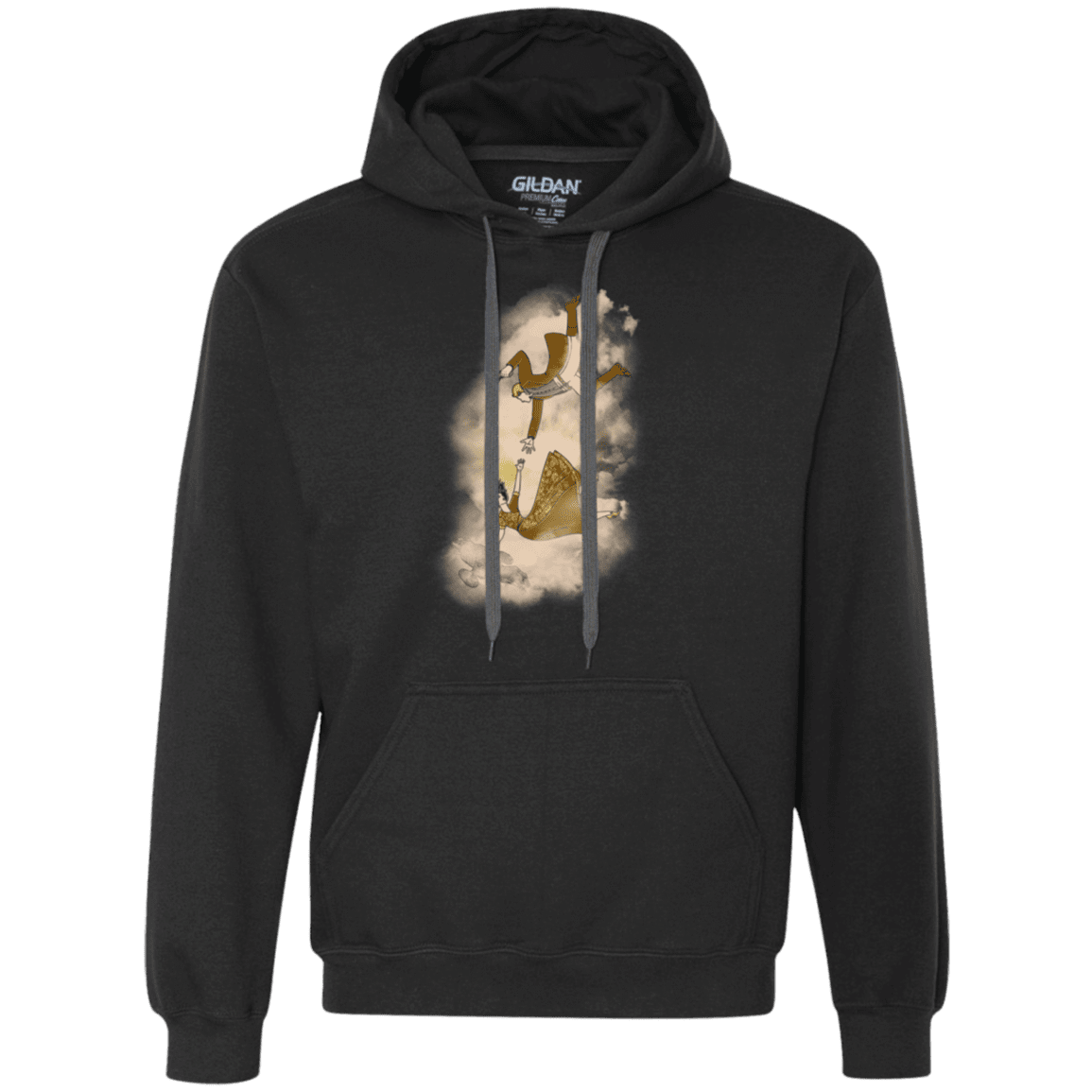 Sweatshirts Black / Small Shiny Infinite Premium Fleece Hoodie