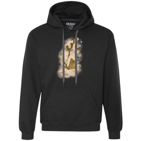 Sweatshirts Black / Small Shiny Infinite Premium Fleece Hoodie